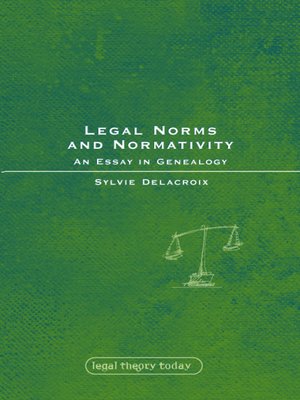 cover image of Legal Norms and Normativity